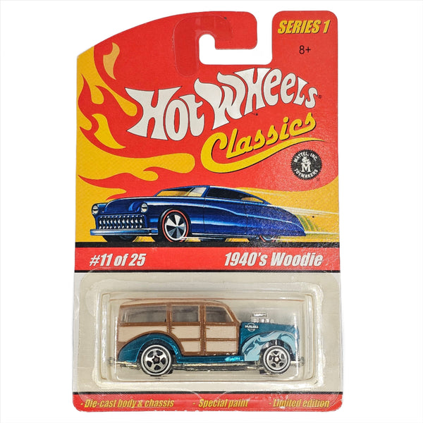 Hot Wheels - 1940 's Woodie - 2005 Classics Series 1