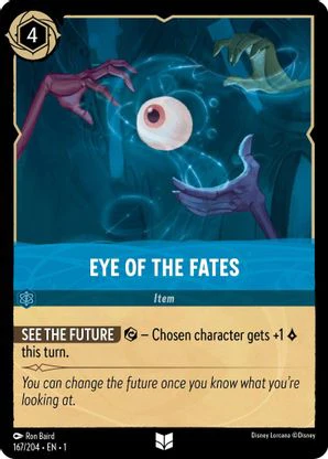 Lorcana - Eye of the Fates - 167/204 - Uncommon - The First Chapter