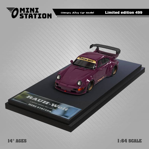 Mini Station - Porsche 911 (964) RWB - Purple