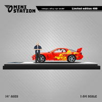 Mini Station - Mazda RX-7 "Fast & Furious" w/ Figure *Pre-Order*