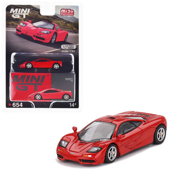 Mini GT - McLaren F1 - Red