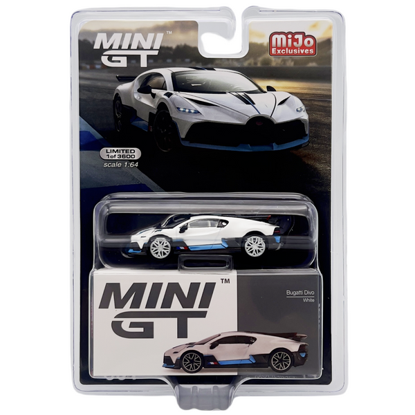 Mini GT - Bugatti Divo - White *Chase*