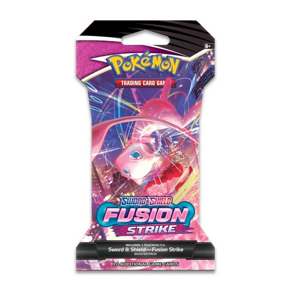Pokemon - Sleeved Booster Pack - Sword & Shield: Fusion Strike Series