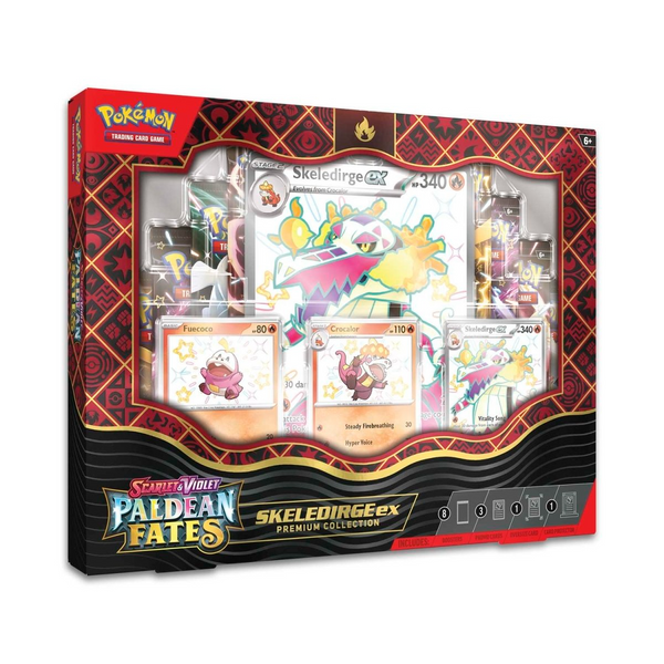 Pokemon - Skeledirge ex Premium Collection - Scarlet & Violet: Paldean Fates Series