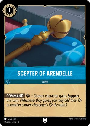 Lorcana - Scepter of Arendelle - 170/204 - Uncommon - The First Chapter