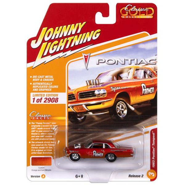 Johnny Lightning - 1963 Pontiac Tempest - 2023 Classic Gold Collection Series