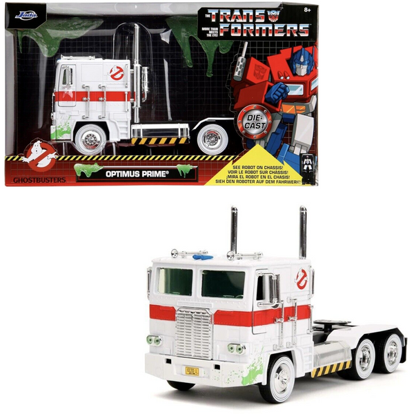 Jada Toys - TF7 Optimus Prime x Ghostbusters Graphics - 2024 Mashup Series *1/24 Scale*