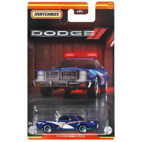 Matchbox - 1978 Dodge Monaco Police - 2022 Dodge Series