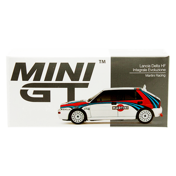 Mini GT - Lancia Delta HF Integrale Evoluzione - Martini Racing *LHD*
