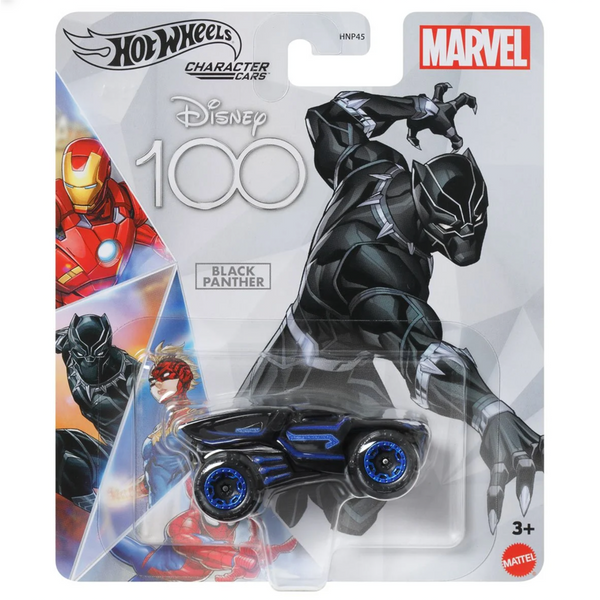 Hot Wheels - Black Panther - 2024 Disney 100th Character Cars Series