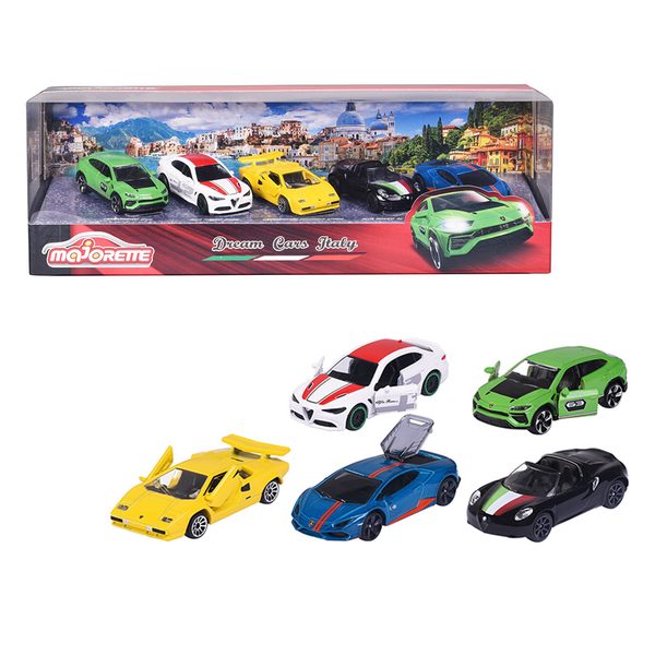 Majorette - Dream Cars Italy Gift Pack 5-Car Set - 2023