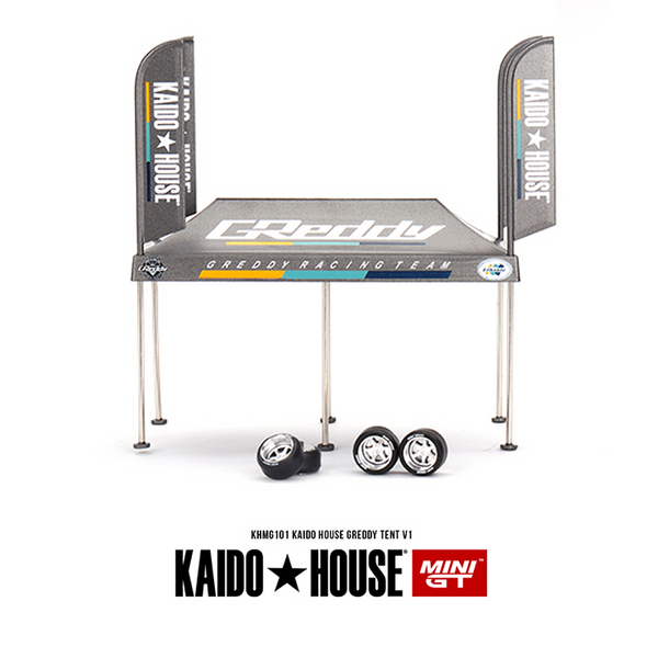 Kaido House x Mini GT - Kaido House GREDDY Tent V1