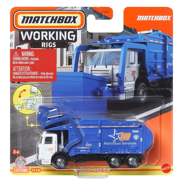 Matchbox - Garbage King XL - 2024 Working Rigs Series
