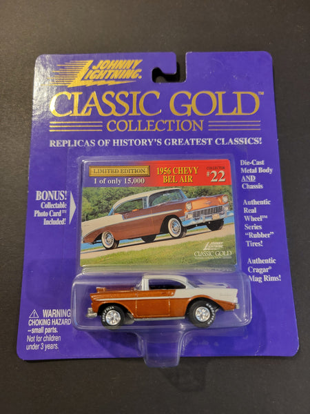 Johnny Lightning - 1956 Chevy Bel Air - 2000 Classic Gold Series