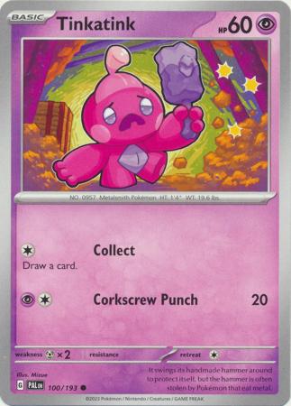 Pokemon - Tinkatink - 100/193 - Common - Scarlet & Violet: Paldea Evolved Series