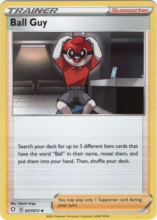 Pokemon - Ball Guy - 057/072 - Uncommon - Shining Fates Series