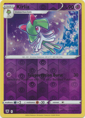 Pokemon - Kirlia - 061/189 - Uncommon Reverse Holo - Sword & Shield: Astral Radiance Series