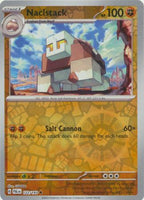 Pokemon - Naclstack - 122/193 - Uncommon Reverse Holo - Scarlet & Violet: Paldea Evolved Series