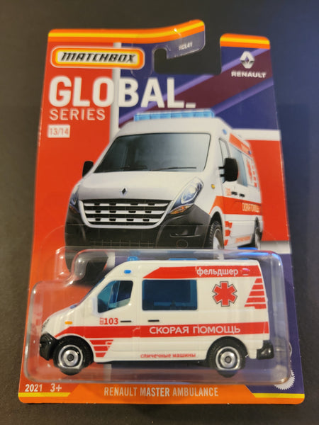 Matchbox - Renault Master Ambulance - 2021 Global Series