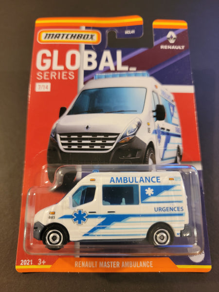 Matchbox - Renault Master Ambulance - 2021 Global Series