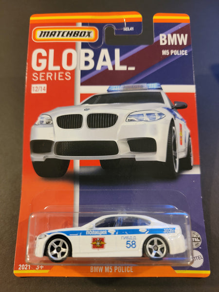 Matchbox - BMW M5 Police - 2021 Global Series