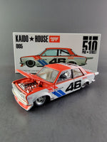 Kaido House x Mini GT - Datsun 510 Pro Street BRE Version 1 *Sealed, Possibility of a Chase*
