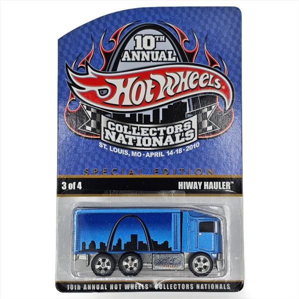 Hot Wheels - Hiway Hauler - 2010 *10th Annual Collectors Nationals Exclusive - Only 2400 Units*