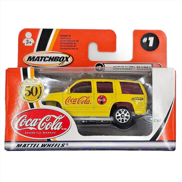 Matchbox - '97 Chevy Tahoe - 2002 Coca-Cola Series