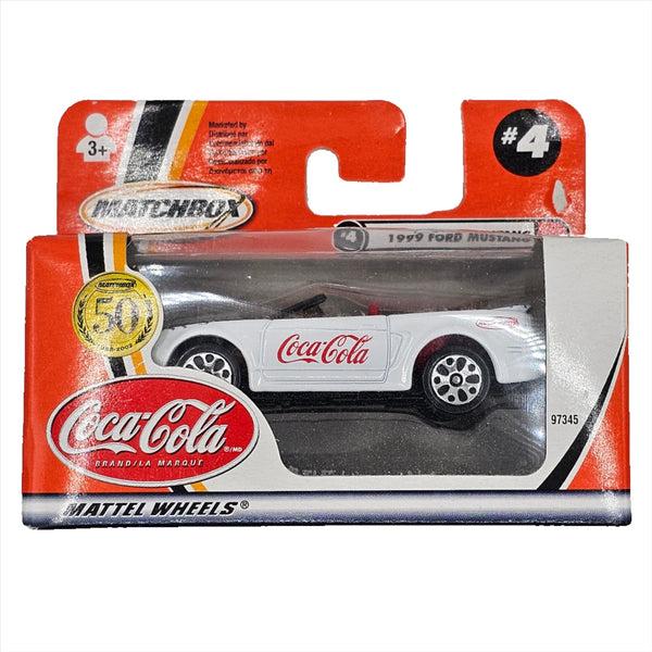Matchbox - 1999 Ford Mustang - 2001 Coca-Cola Series