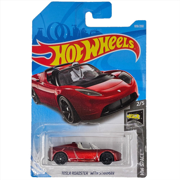 Hot Wheels - Tesla Roadster With Starman - 2019