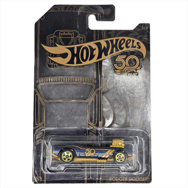 Hot Wheels - Rodger Dodger - 2018 Black & Gold Series