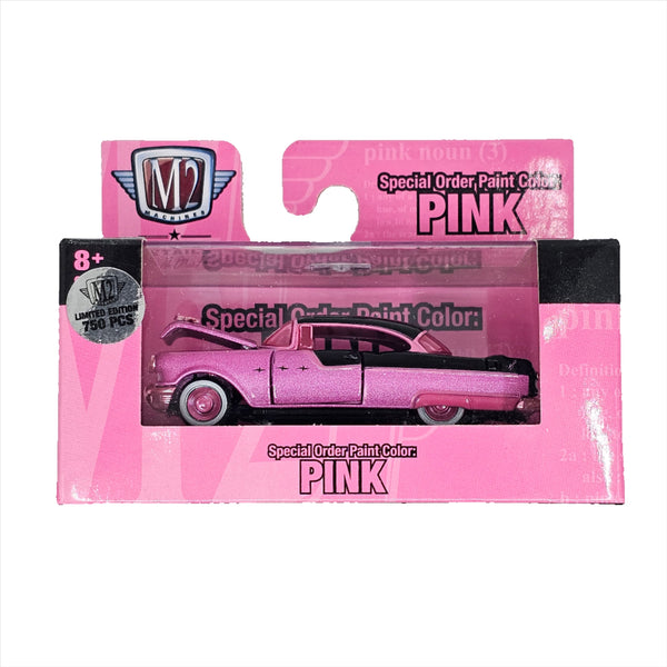 M2 Machines - 1955 Pontiac Star Chief - 2022 Pink Series *Chase*