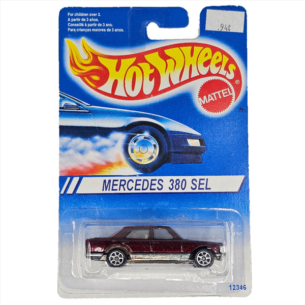 Hot Wheels - Mercedes 380 SEL - 1996 *Wheels Variation*
