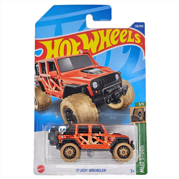 Hot Wheels - '17 Jeep Wrangler - 2022 *Treasure Hunt*