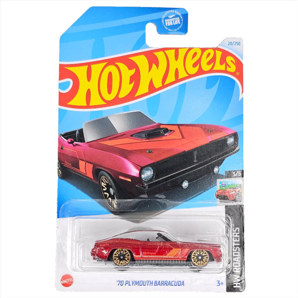 Hot Wheels - '70 Plymouth Barracuda - 2024