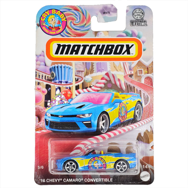Matchbox - '16 Chevrolet Camaro Convertible - 2024 Candy Collection Series
