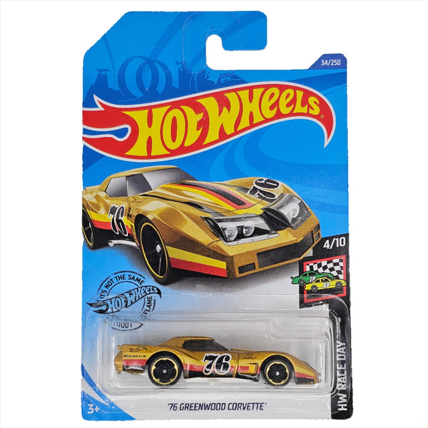 Hot Wheels - '76 Greenwood Corvette - 2020