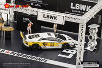 Star Model - LBWK LB-Silhouette WORKS Lamborghini Aventador LP700-4 - White Lightning #23 Livery