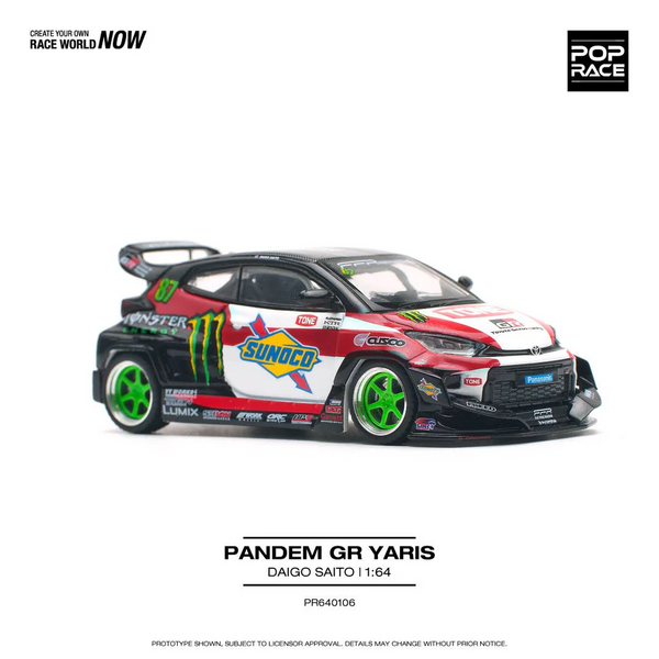 Pop Race - Pandem GR Yaris - Daigo Saito *Pre-Order*