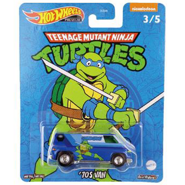 Hot Wheels - '70s Van - 2022 Teenage Mutant Ninja Turtles Series