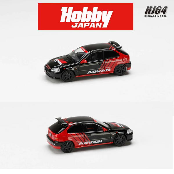 Hobby Japan - Honda Civic Type R (EK9) - Advan