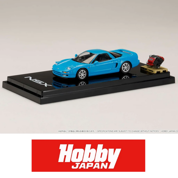 Hobby Japan - Honda NSX Coupe w/ Engine Display - Phoenix Blue