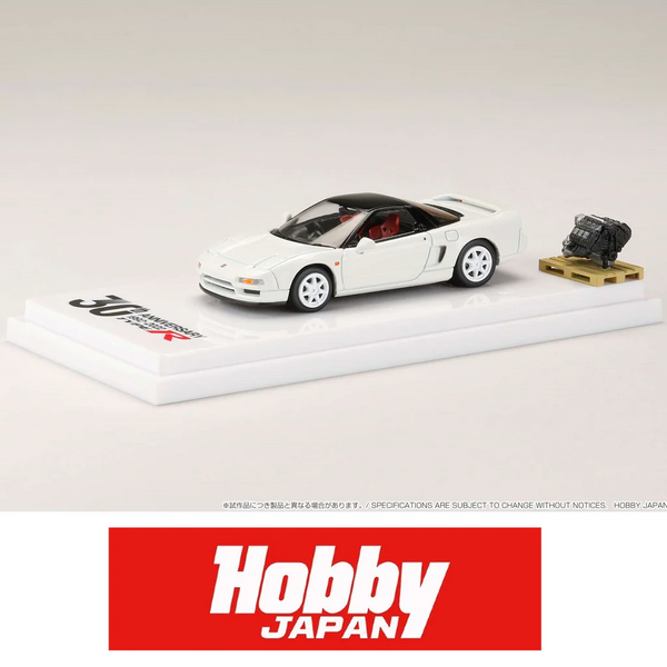 Hobby Japan - 1994 Honda NSX (NA1) Type R 30th Anniversary w/ Engine Display - White