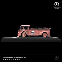 Time Micro - Volkswagen T1 Pickup "Pink Pig" w/ Surfboards & Figure