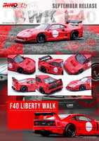 INNO64 - Ferrari F40 Liberty Walk - Red