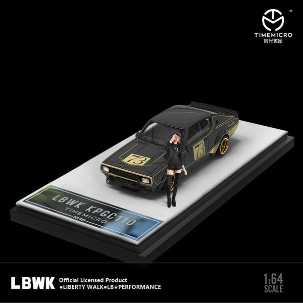 Time Micro - LBWK Nissan Skyline 2000 GT-R (KPCG110) w/ Figure