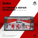 MoreArt - Automobile Repair Workshop Diorama "Marlboro"