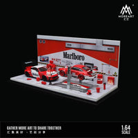 MoreArt - Automobile Repair Workshop Diorama "Marlboro"