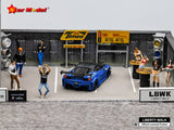 Star Model - LB-Silhouette Works Ferrari 458 GT - Blue