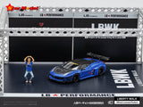 Star Model - LB-Silhouette Works Ferrari 458 GT - Blue